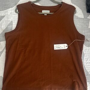 Tecovas Women's Brown Muscle Tank